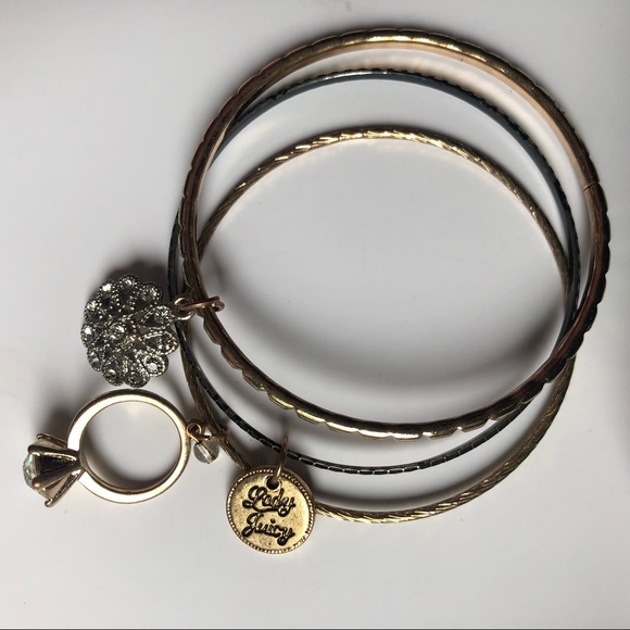 Juicy Couture bangle set - Picture 1 of 2